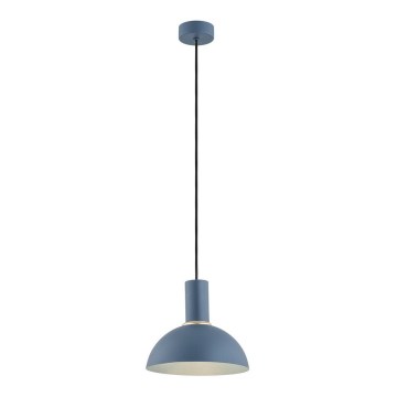 Argon 4221 - Lampa wisząca na linkę SINES 1xE27/15W/230V śr. 28 cm niebieska