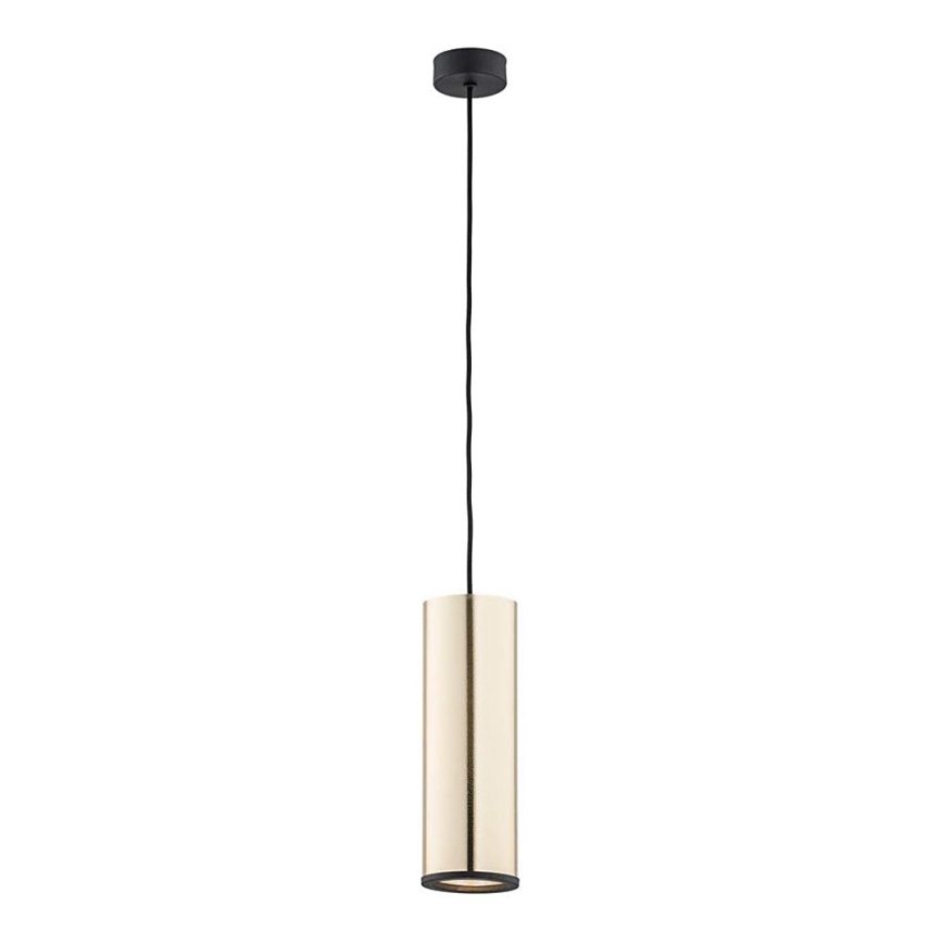 Argon 4246 - Żyrandol na lince LINEA 1xE27/15W/230V mosiądz/czarny