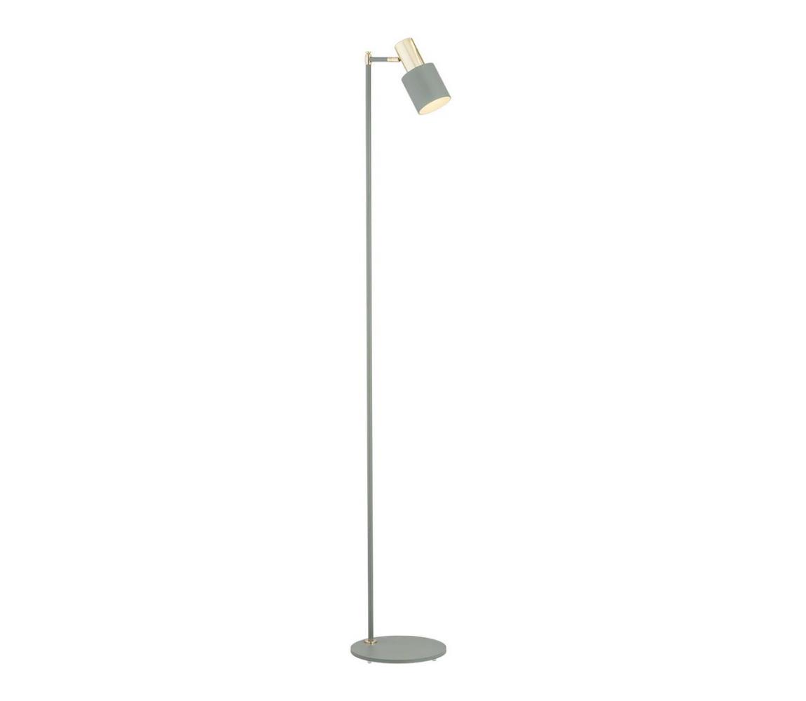 Argon 4271 - Lampa podłogowa DORIA 1xE27/15W/230V zielony/mosiądz