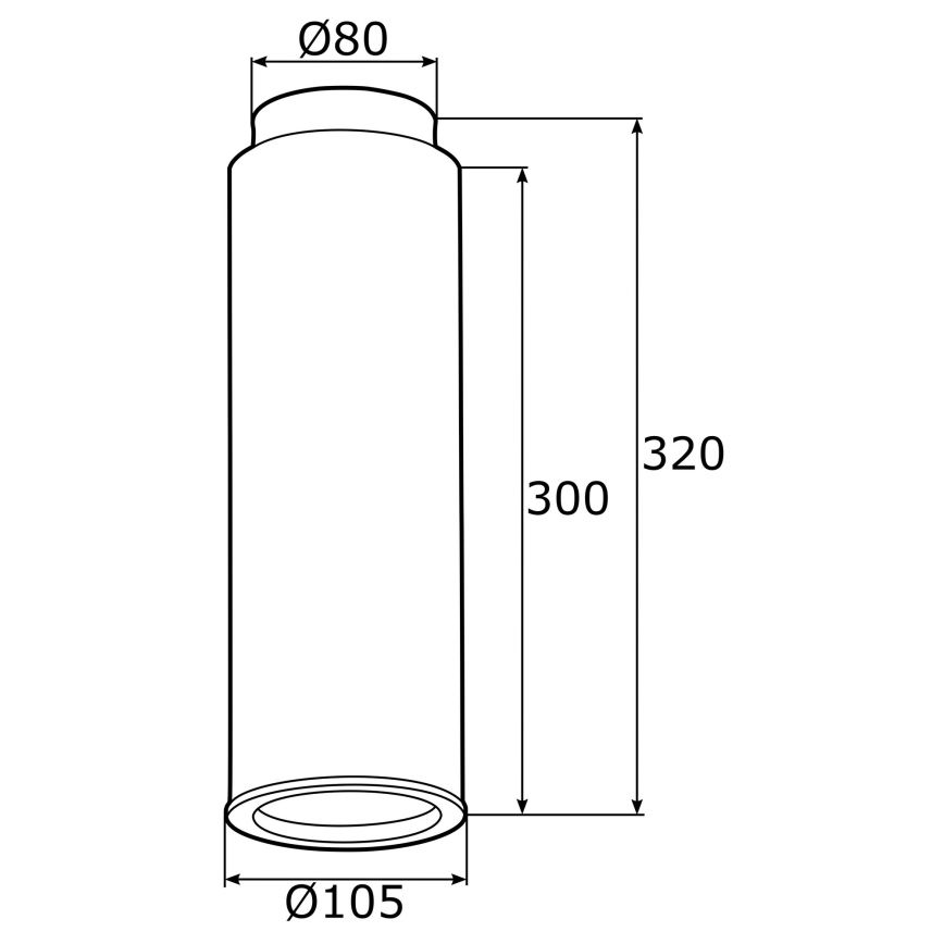 Argon 4281 - Oświetlenie punktowe LINEA 1xE27/15W/230V mosiądz/czarny
