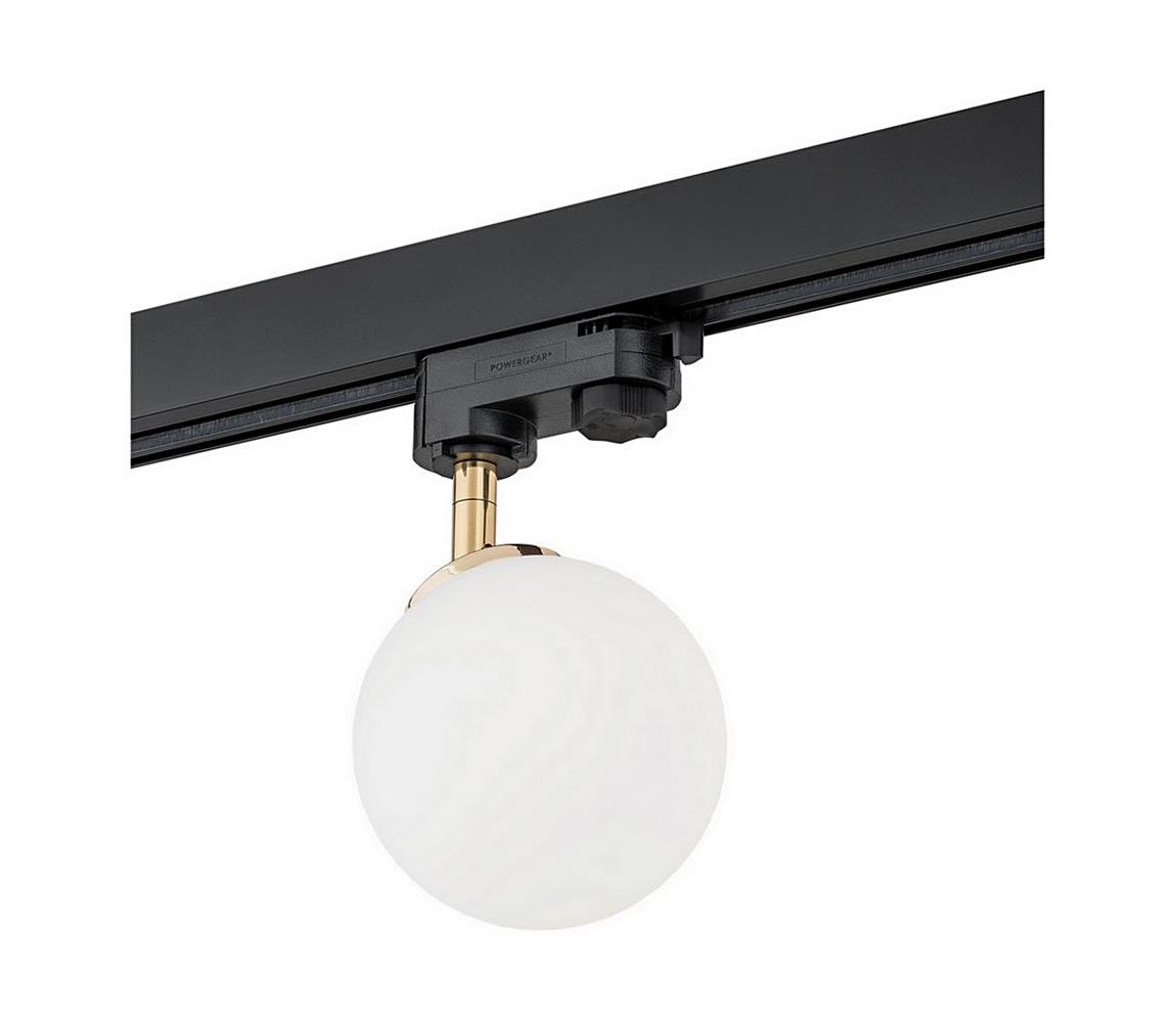 Argon 4307 - Oświetlenie punktowe do systemu szynowego BANG 1xG9/6W/230V mosiądz