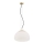 Argon 4317 - Lampa wisząca na linkę TRINI 1xE27/15W/230V śr. 40 cm złota