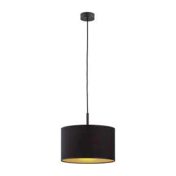 Argon 4341 - Lampa wisząca na linkę KARIN 1xE27/15W/230V czarny/złoty