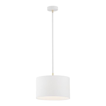 Argon 4343 - Żyrandol na drążku KARIN 1xE27/15W/230V biały