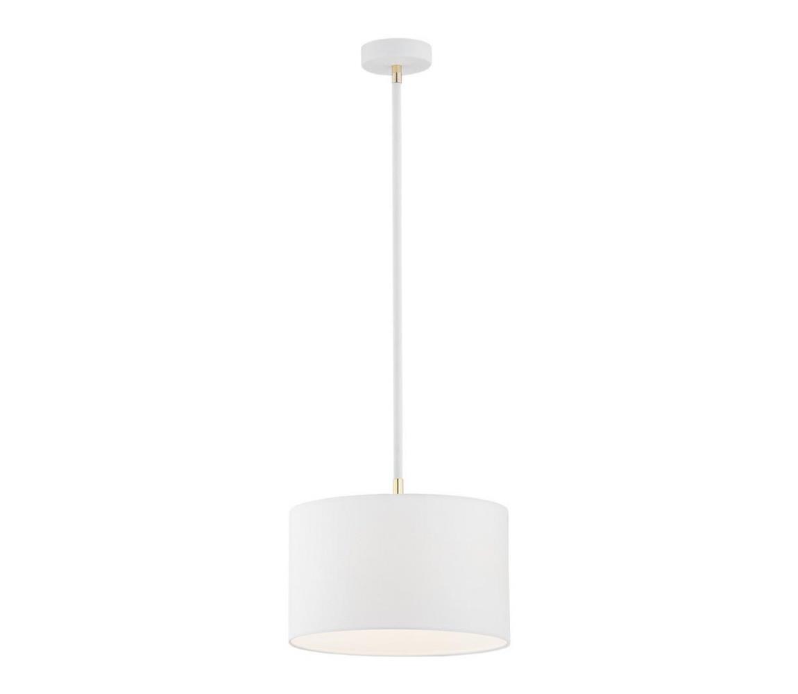 Argon 4343 - Żyrandol na drążku KARIN 1xE27/15W/230V biały