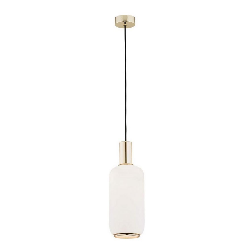 Argon 4356 - Żyrandol na lince SAGUNTO 1xE27/15W/230V śr. 14 cm mosiądz