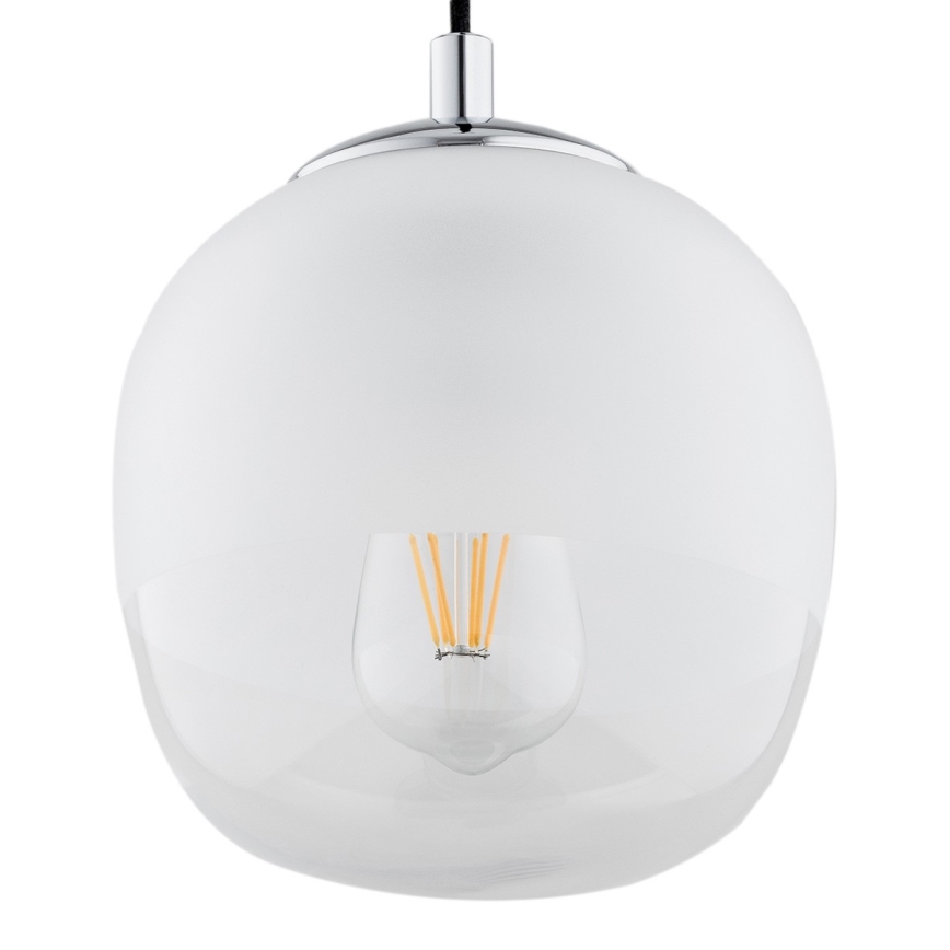 Argon 4676 - Żyrandol na lince BALTIMORE 1xE27/15W/230V błyszczący chrom