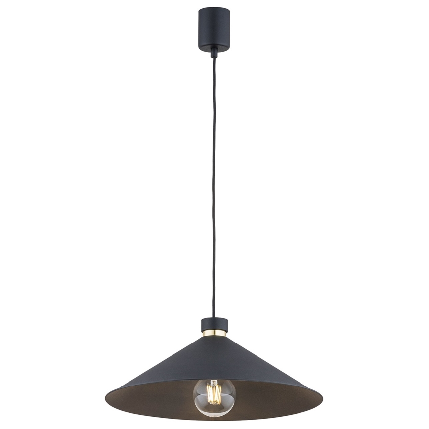 Argon 4695 - Żyrandol na lince NASHVILLE 1xE27/15W/230V czarny