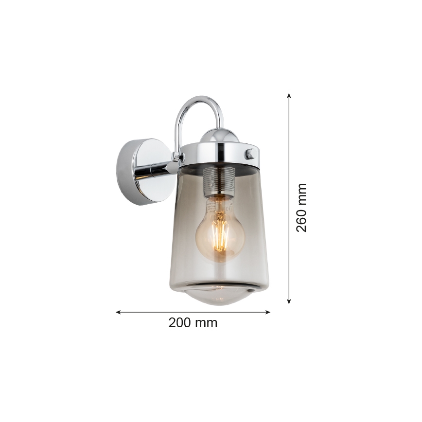 Argon 4718 - Kinkiet łazienkowy PASADENA 1xE27/15W/230V IP44