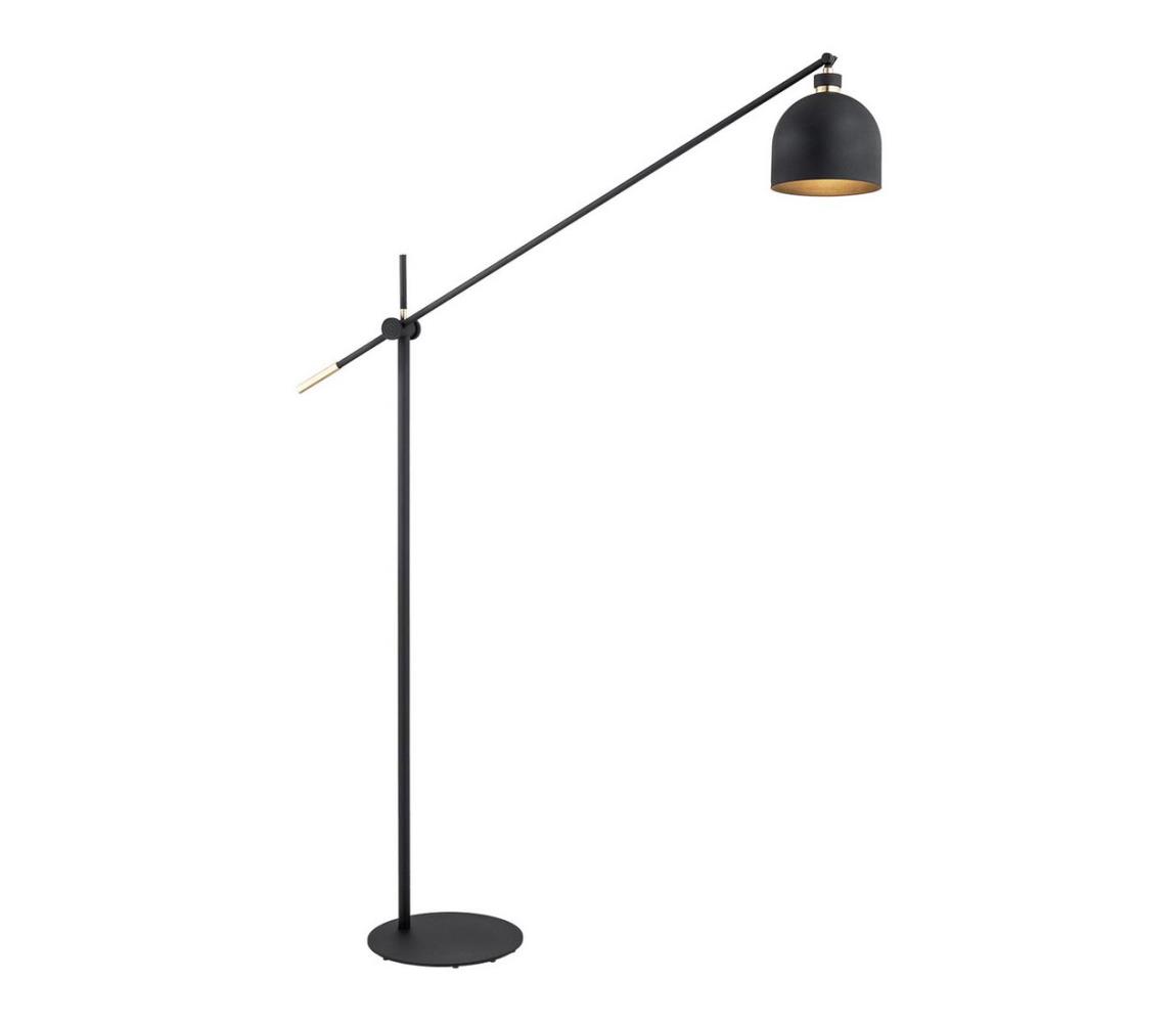 Argon 4735 - Lampa podłogowa DETROIT 1xE27/15W/230V czarny