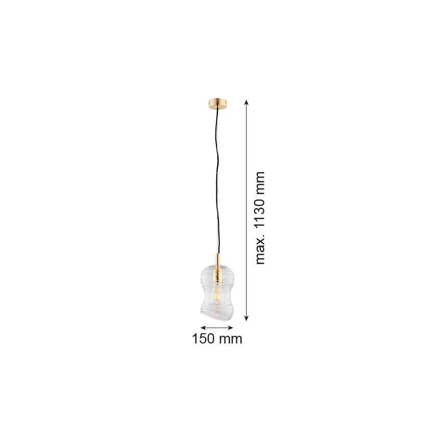 Argon 4742 - Żyrandol na lince DEPORTIVO 1xE27/15W/230V