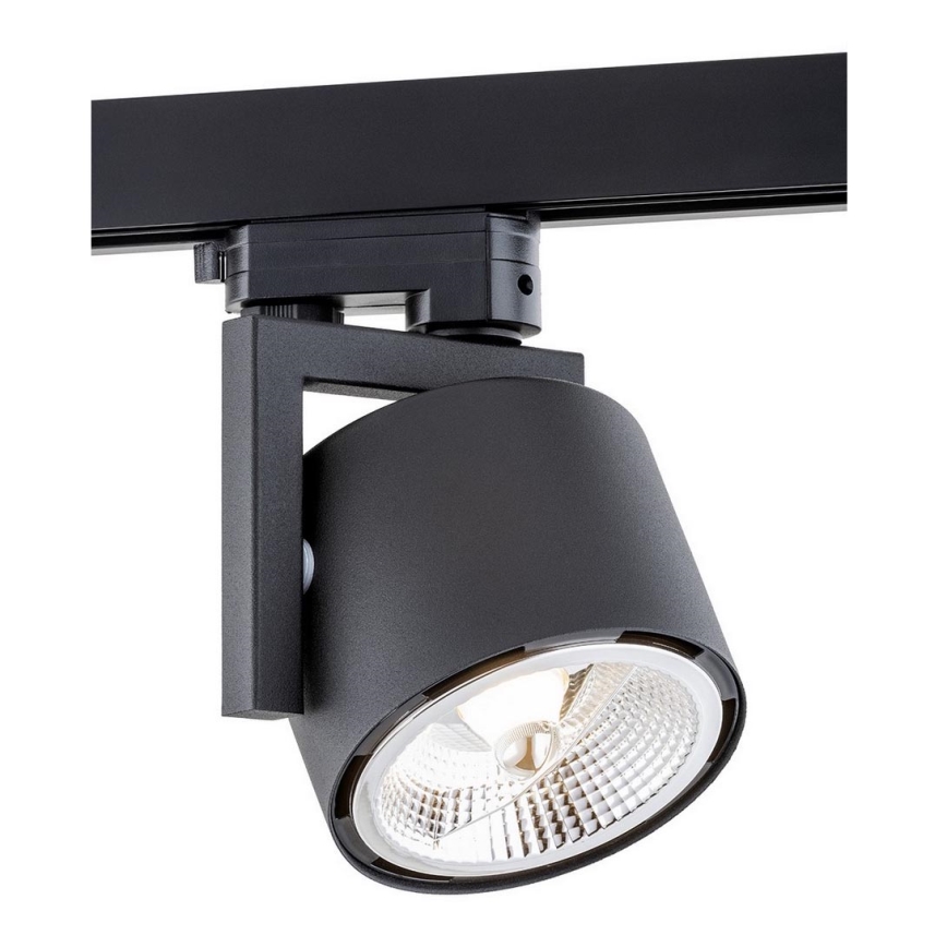 Argon 4751 - Oprawa punktowa LED do systemu szynowego ALTO 1xGU10-AR111/12W/230V czarna