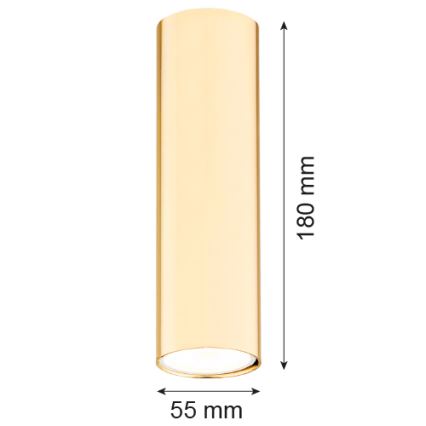 Argon 4761 - Oświetlenie punktowe  TYBER 1xGU10/5W/230V mosiądz