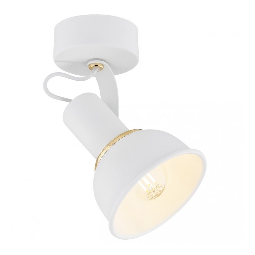 Argon 4899 - Oświetlenie punktowe TWIST 1xE14/7W/230V biały/złoty