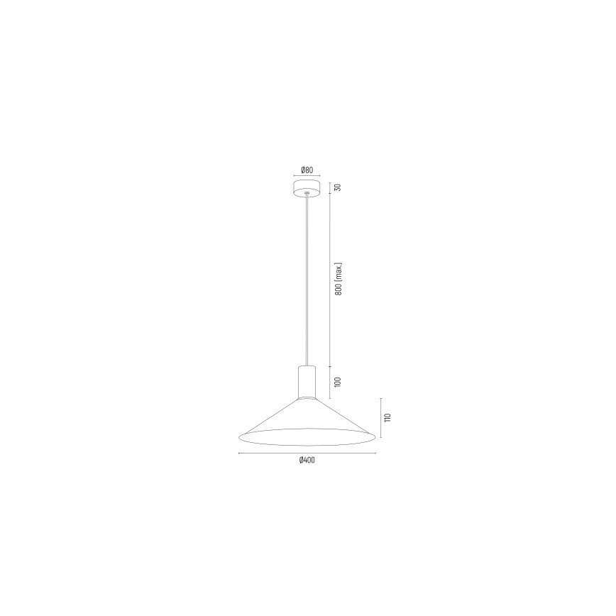 Argon 4911 - Żyrandol na lince MINORI 1xE27/15W/230V biały/złoty