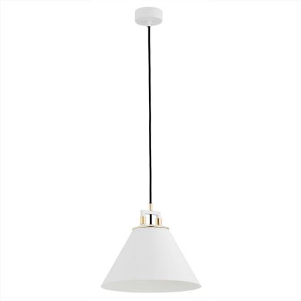 Argon 4914 - Żyrandol na lince ORTE 1xE27/15W/230V biały