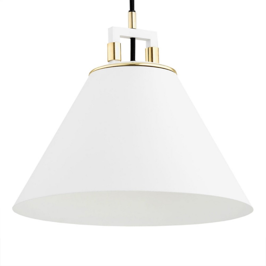 Argon 4914 - Żyrandol na lince ORTE 1xE27/15W/230V biały