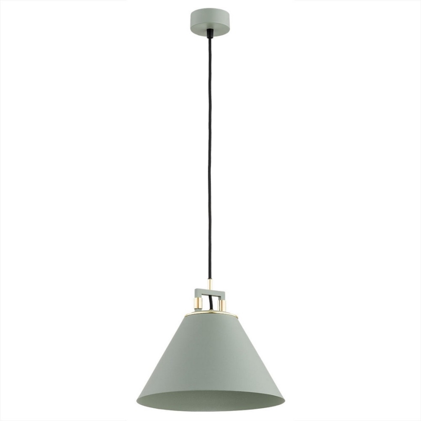 Argon 4916 - Żyrandol na lince ORTE 1xE27/15W/230V zielony