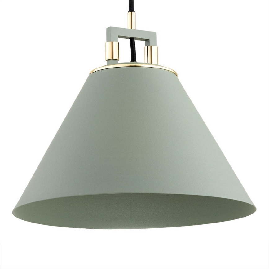 Argon 4916 - Żyrandol na lince ORTE 1xE27/15W/230V zielony