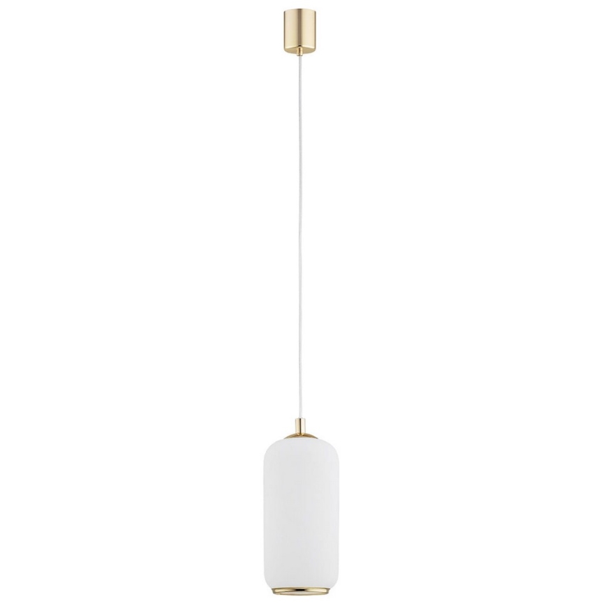 Argon 4993 - Żyrandol na lince PALLADO 1xE27/15W/230V złoty/biały