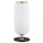 Argon 4994 - Lampa stołowa VALIANO 1xE27/15W/230V czarny/biały/złoty