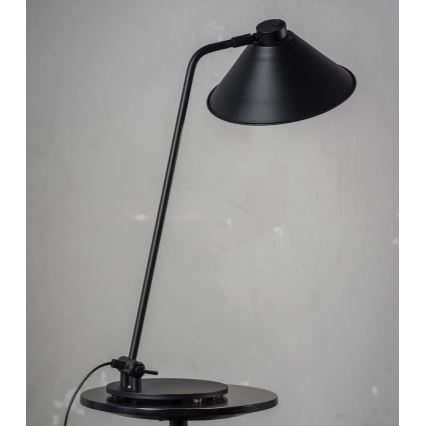 Argon 4998 - Lampa stołowa GABIAN 1xE27/15W/230V czarny