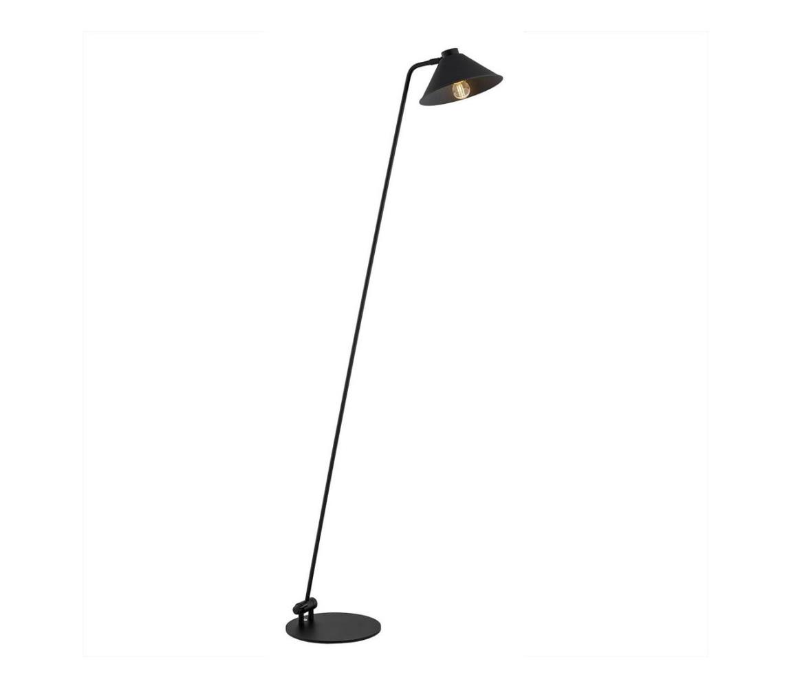 Argon 4999 - Lampa podłogowa GABIAN 1xE27/15W/230V czarny