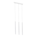 Argon 6178 - Lampa wisząca na linkach ETNA 3xG9/6W/230V biała
