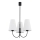 Argon 6268 - Żyrandol SAFIANO 3xE27/15W/230V czarne