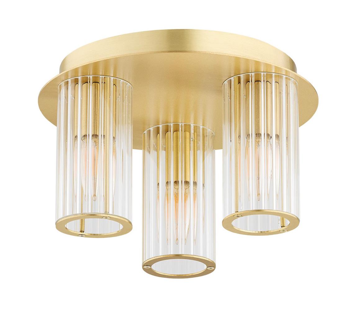 Argon 6304 - Lampa sufitowa HAMPTON 3xE14/7W/230V złota