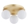 Argon 6305 - Lampa sufitowa PALOMA 3xE14/7W/230V złota/biała