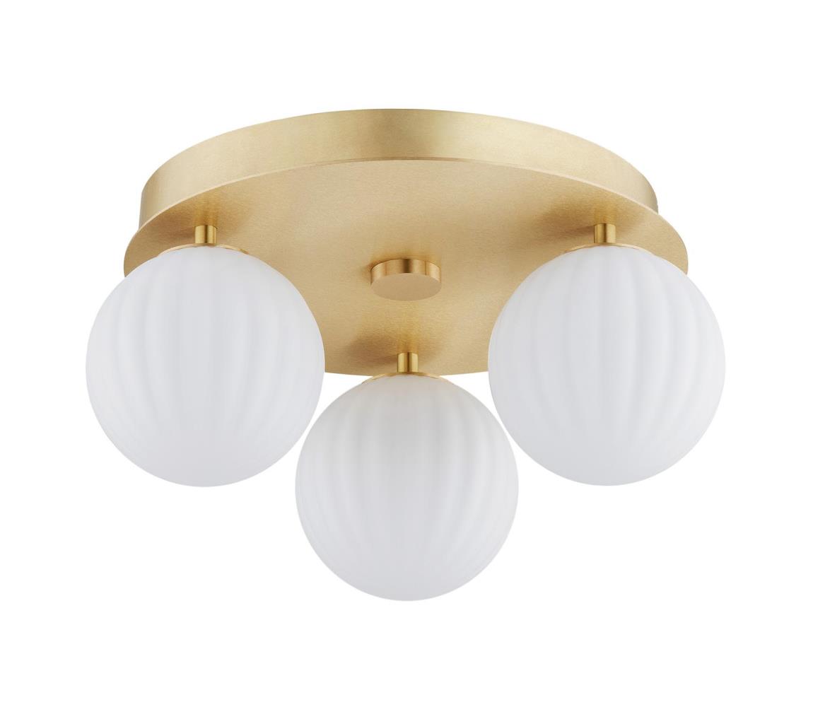 Argon 6305 - Lampa sufitowa PALOMA 3xE14/7W/230V złota/biała