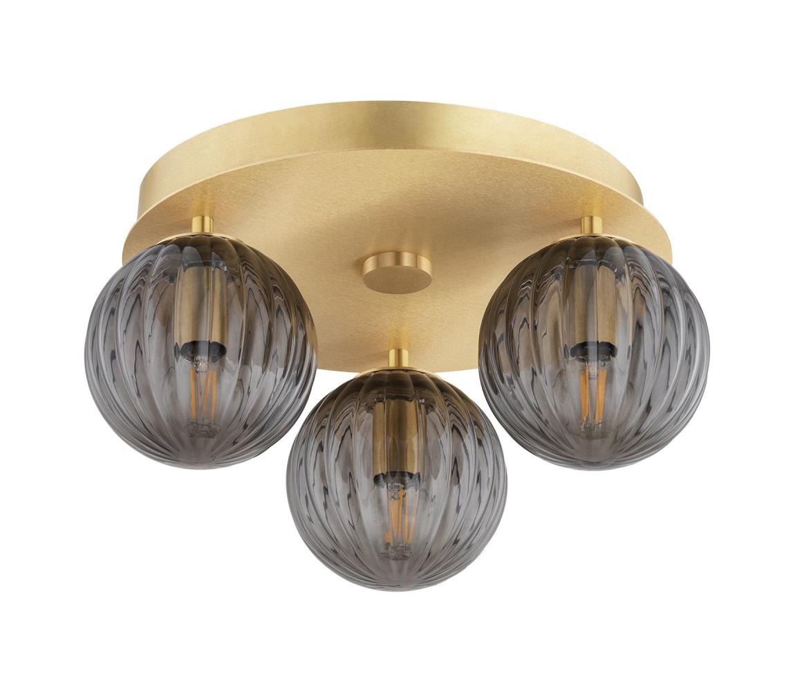 Argon 6308 - Lampa sufitowa PALOMA 3xE14/7W/230V złoty/czarne
