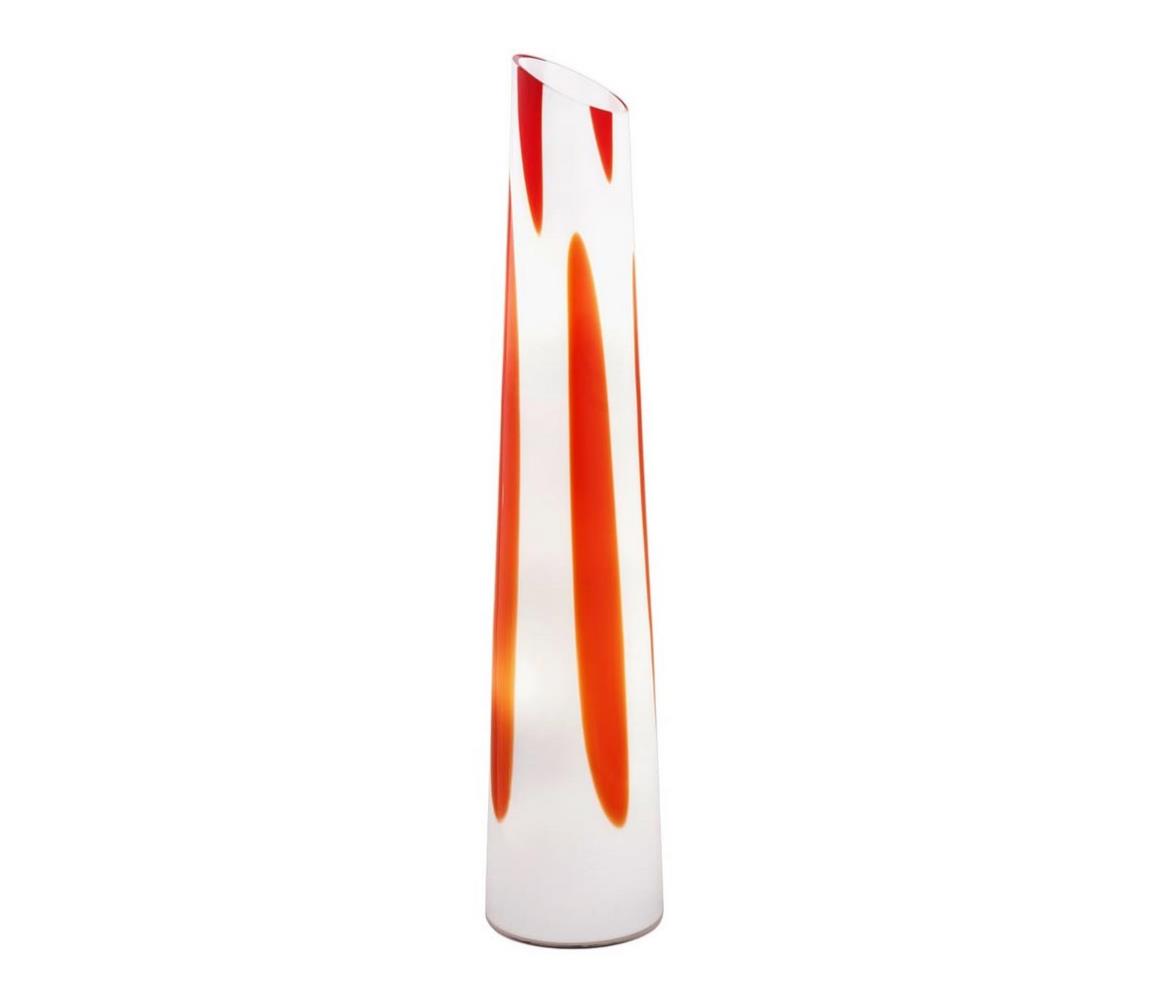 Argon 7042 - Lampa podłogowa POLONIA 2xE27/15W/230V białe/czerwony