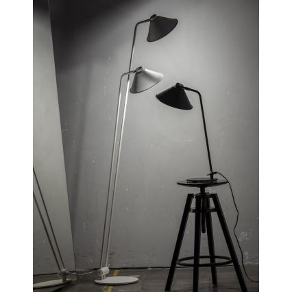 Argon 7074 - Lampa podłogowa GABIAN 2xE27/15W/230V białe