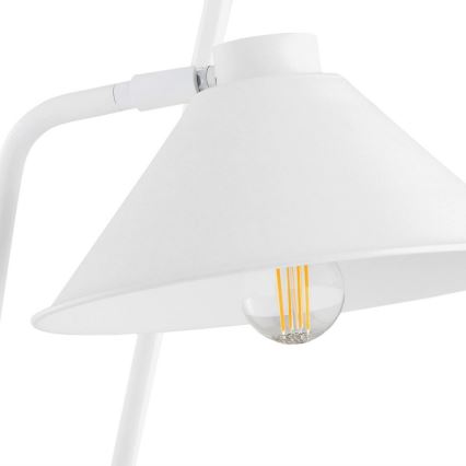 Argon 7074 - Lampa podłogowa GABIAN 2xE27/15W/230V białe