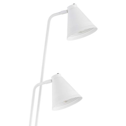 Argon 7076 - Lampa podłogowa AVALONE 2xE27/15W/230V biały