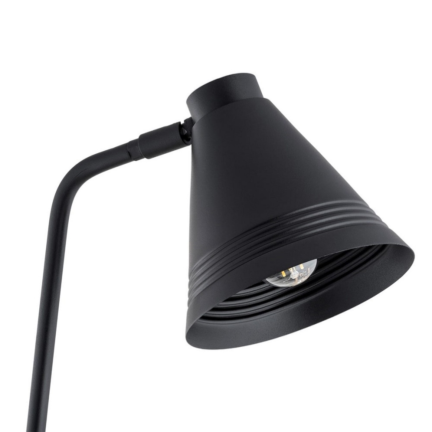 Argon 7077 - Lampa podłogowa AVALONE 2xE27/15W/230V czarny