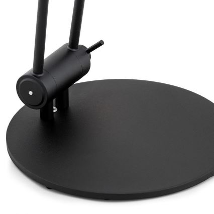 Argon 7077 - Lampa podłogowa AVALONE 2xE27/15W/230V czarny