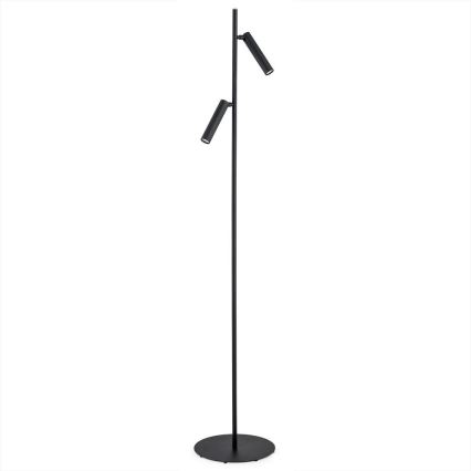 Argon 7082 - Lampa podłogowa TORRE 2xG9/6W/230V czarny