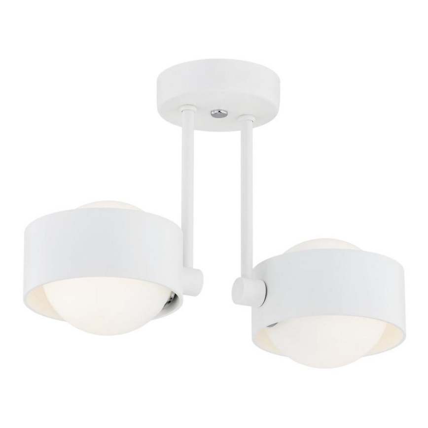 Argon 7088 - Żyrandol na drążku MASSIMO PLUS 2xG9/6W/230V biały