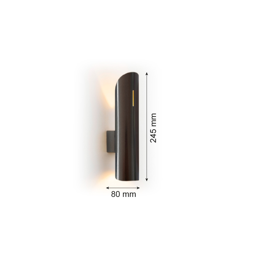Argon 7232 - Kinkiet AKRON PLUS 2xG9/6W/230V