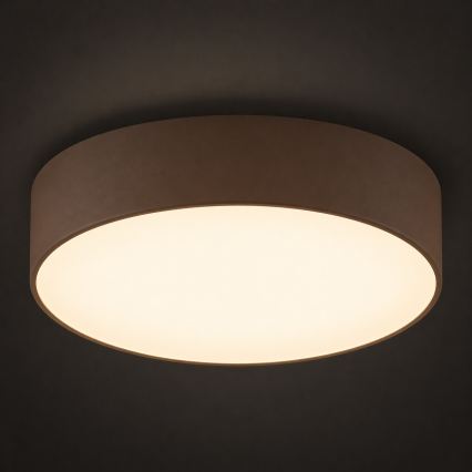 Argon 7295 - Lampa sufitowa DARLINGOS 2xE27/15W/230V, średnica 25 cm, brązowa