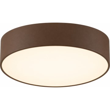 Argon 7297 - Lampa sufitowa DARLINGOS 2xE27/15W/230V śr. 35 cm brązowa