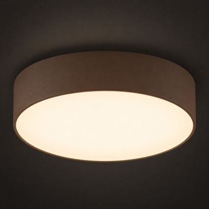 Argon 7297 - Lampa sufitowa DARLINGOS 2xE27/15W/230V śr. 35 cm brązowa