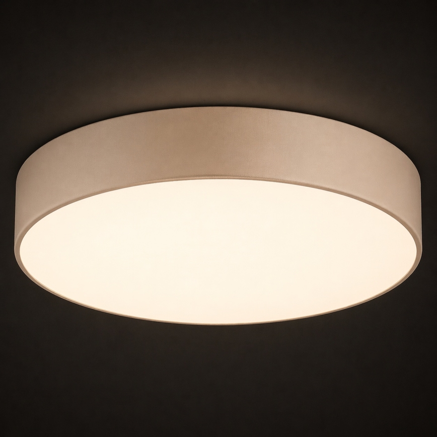Argon 7298 - Lampa sufitowa DARLINGOS 2xE27/15W/230V Ø 35 cm beżowa