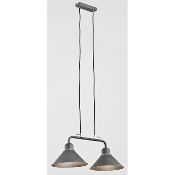 Argon 767 - Lampa wisząca DŻERBA 2xE27/60W/230V