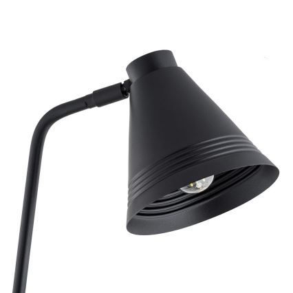 Argon 8003 - Lampa podłogowa AVALONE 1xE27/15W/230V czarny