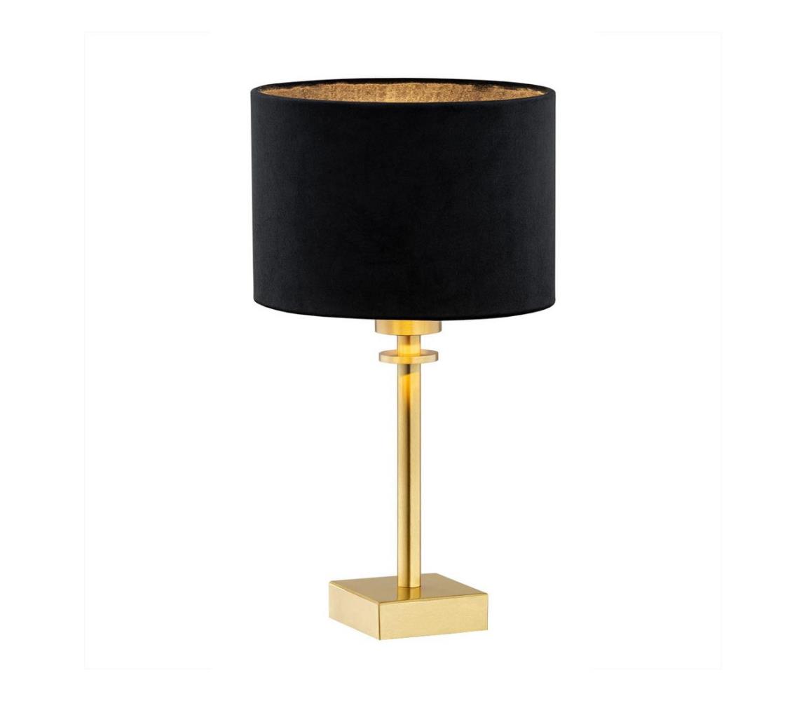Argon 8049 - Lampa stołowa ABBANO 1xE27/15W/230V mosiądz/czarny