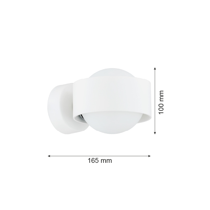 Argon 8057 - Kinkiet MASSIMO PLUS 1xG9/6W/230V biały